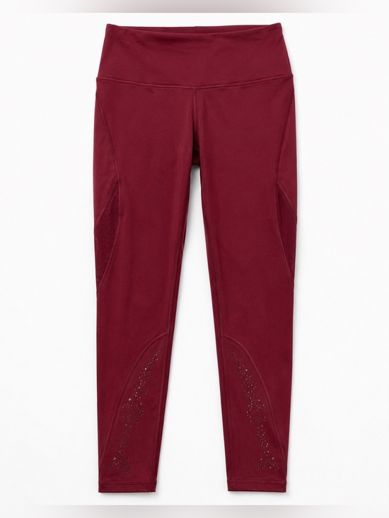 Victoria's Secret Pants - Victoria’s Secret Sport Burgundy High Rise Leggings Women’s Size S Workout Yoga
